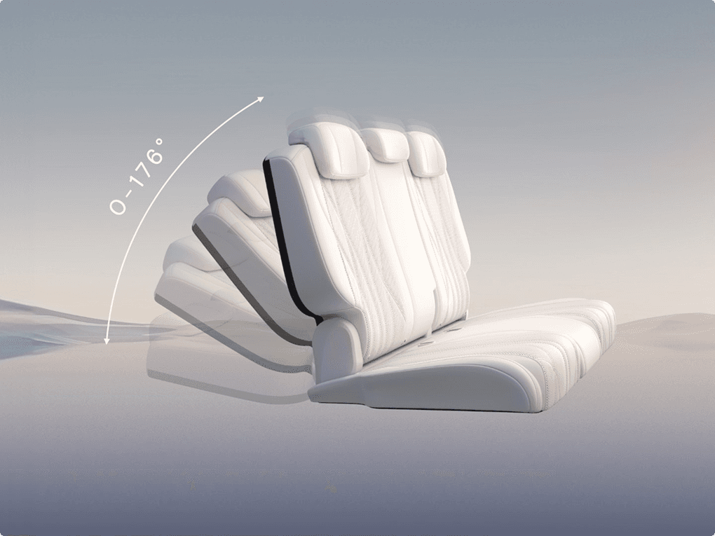 Adjustable power headrest and backrest: Unique in its class